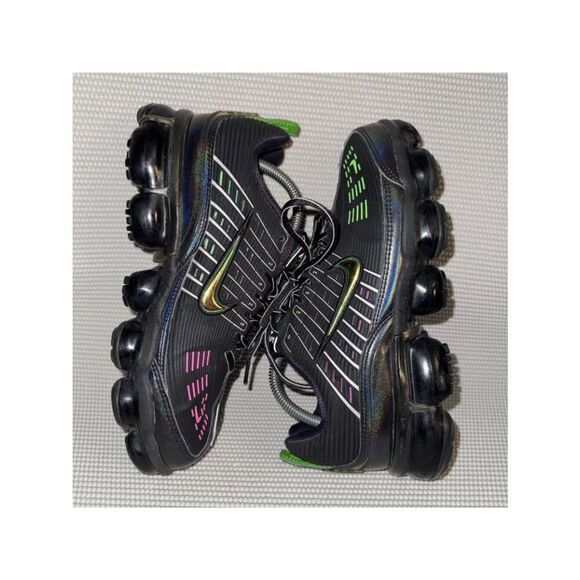 Nike Air VaporMax 360 Black Green Pink Iridescent Athletic Sneakers Shoes Mens 9 main image 9